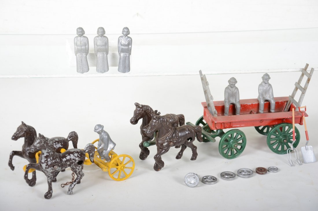 Stanley Cast Farm Cart, Plus (1 of 2)