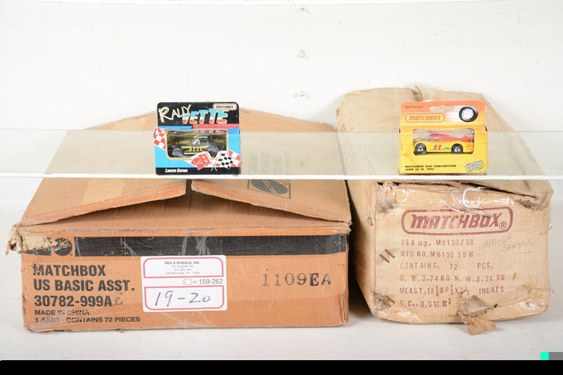 Dealer Lot Matchbox Vehicles (1 of 2)