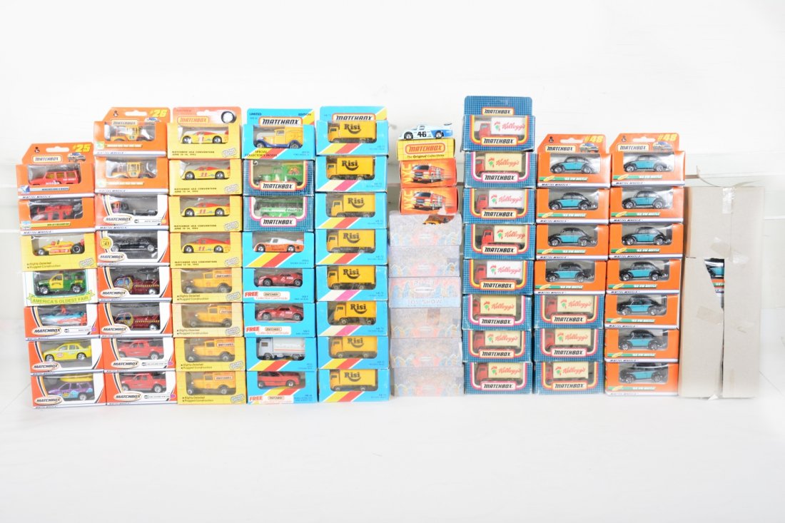 54 Assorted Matchbox Vehicles (1 of 2)