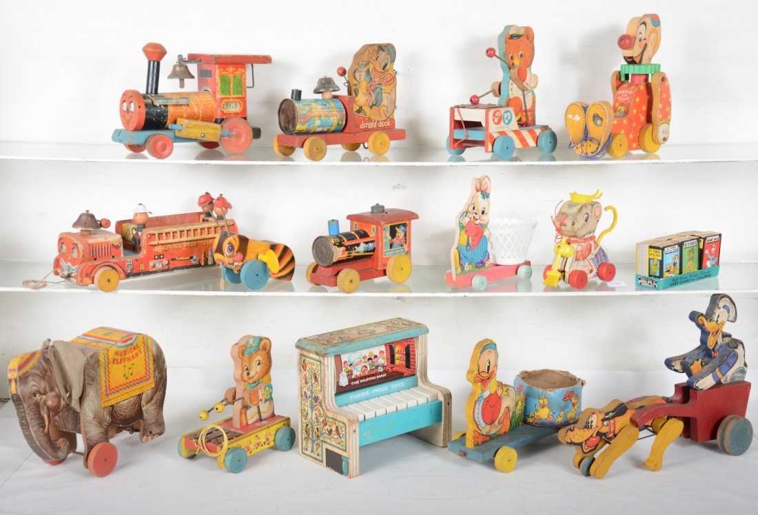 Dealer Lot Vintage Fischer Price Toys, Plus (1 of 2)