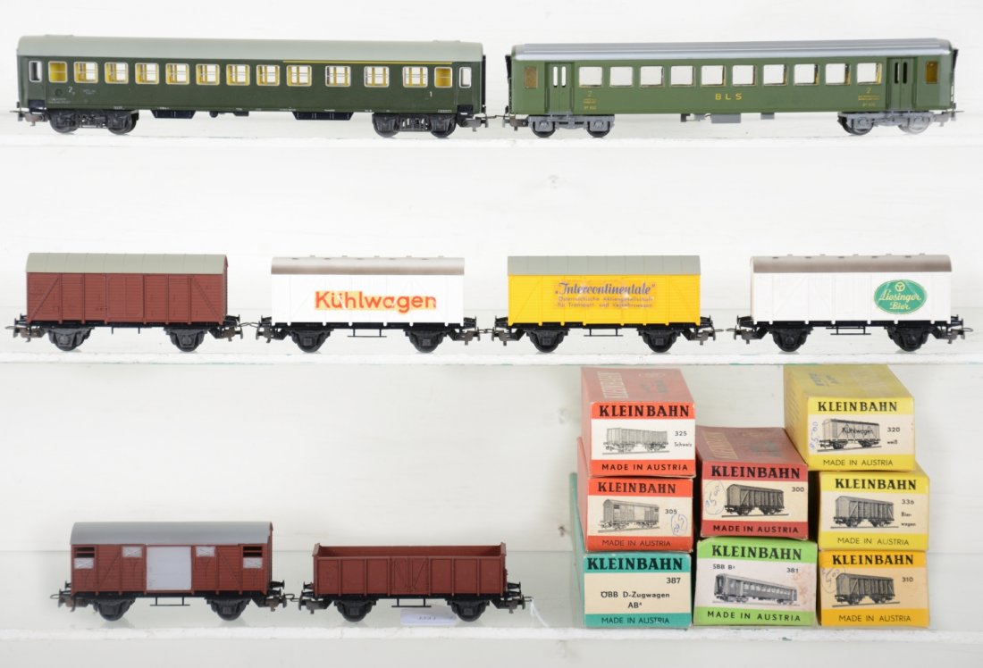 Boxed Kleinbahn HO Trains (1 of 4)