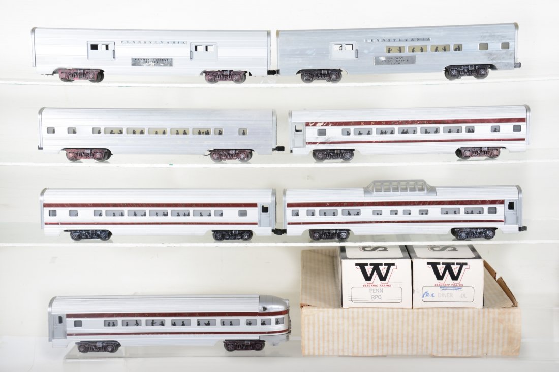 Williams PRR Aluminum Passenger Cars (1 of 4)