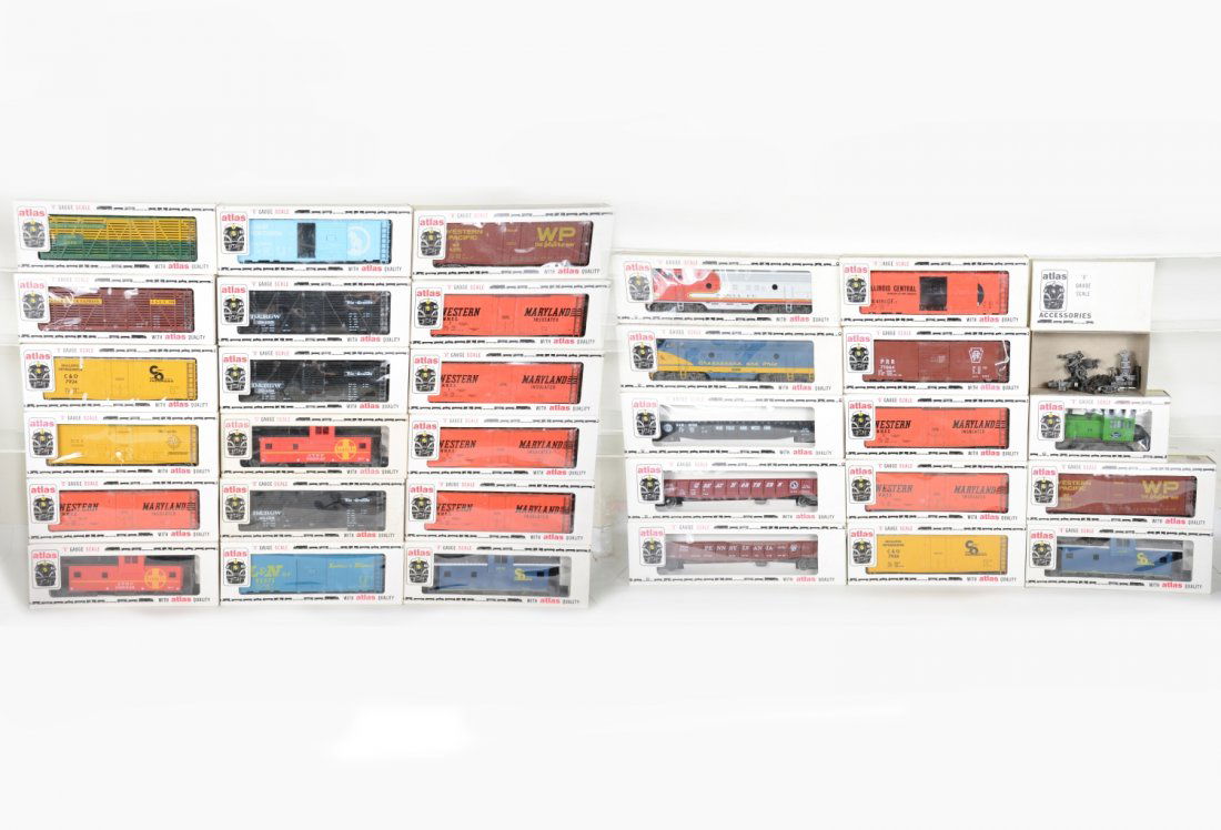 Dealer Lot Atlas Rolling Stock, Plus (1 of 2)