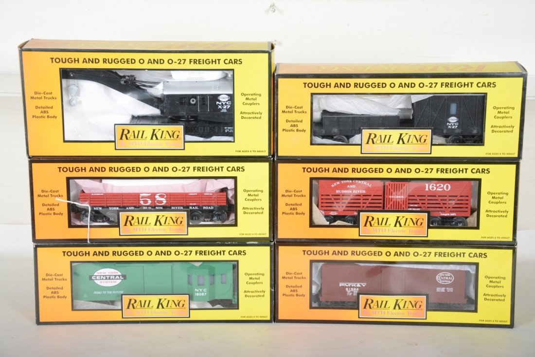 MTH RailKing NYC Freight Cars (1 of 2)