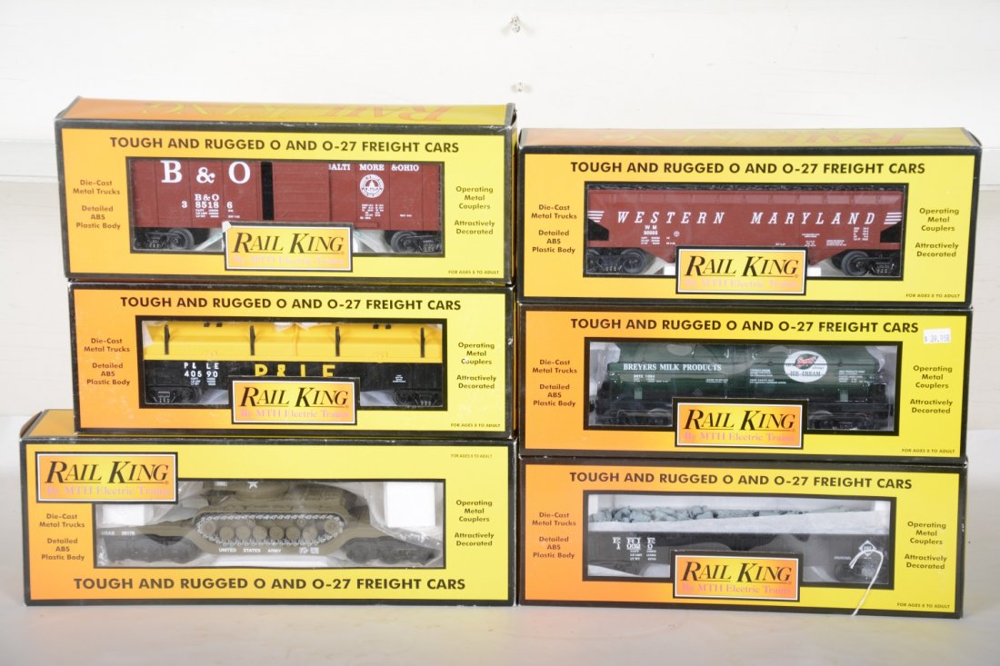 MTH RailKing Freight Cars, Plus (1 of 2)