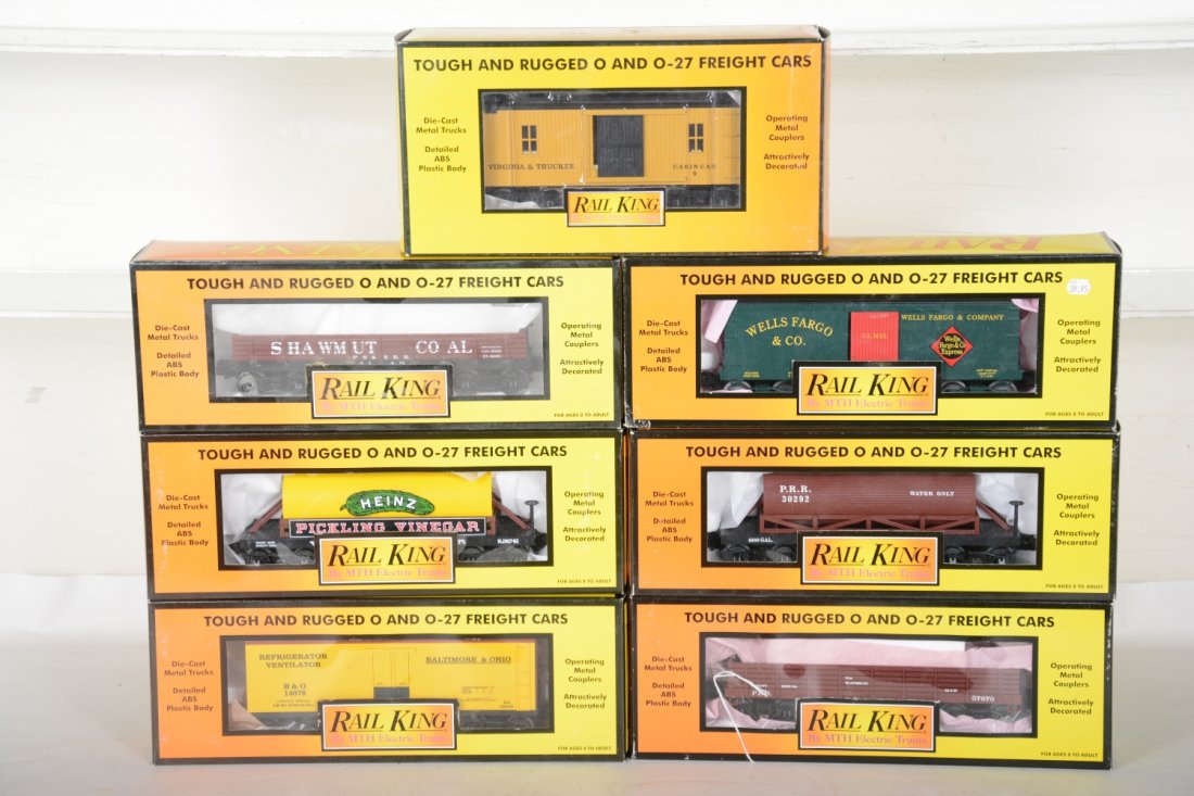 MTH RailKing 19th Century Freight Cars (1 of 2)