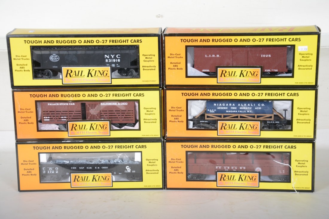 MTH RailKing Freight Cars (1 of 2)