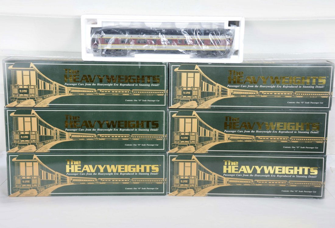 6 K-Line Scale Lackawanna Heavyweights (1 of 2)