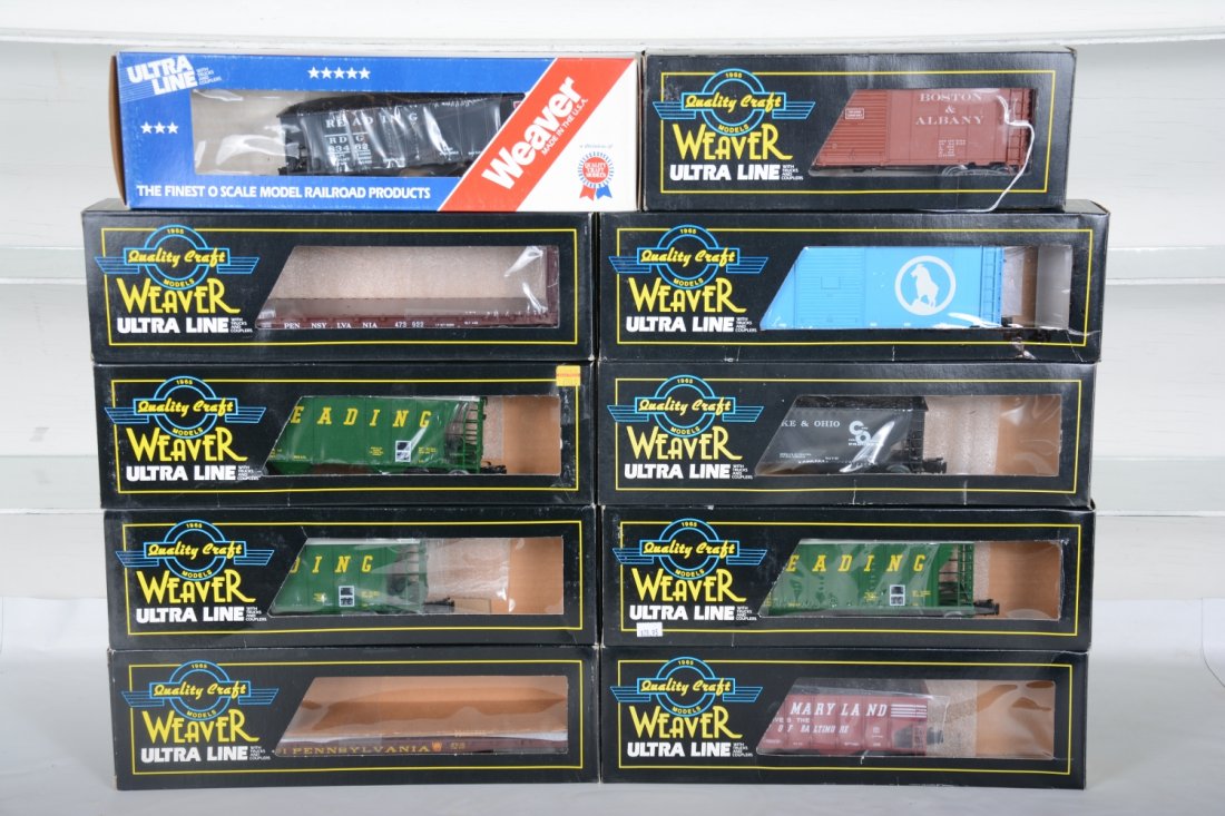 10 Weaver Freight Cars (1 of 2)