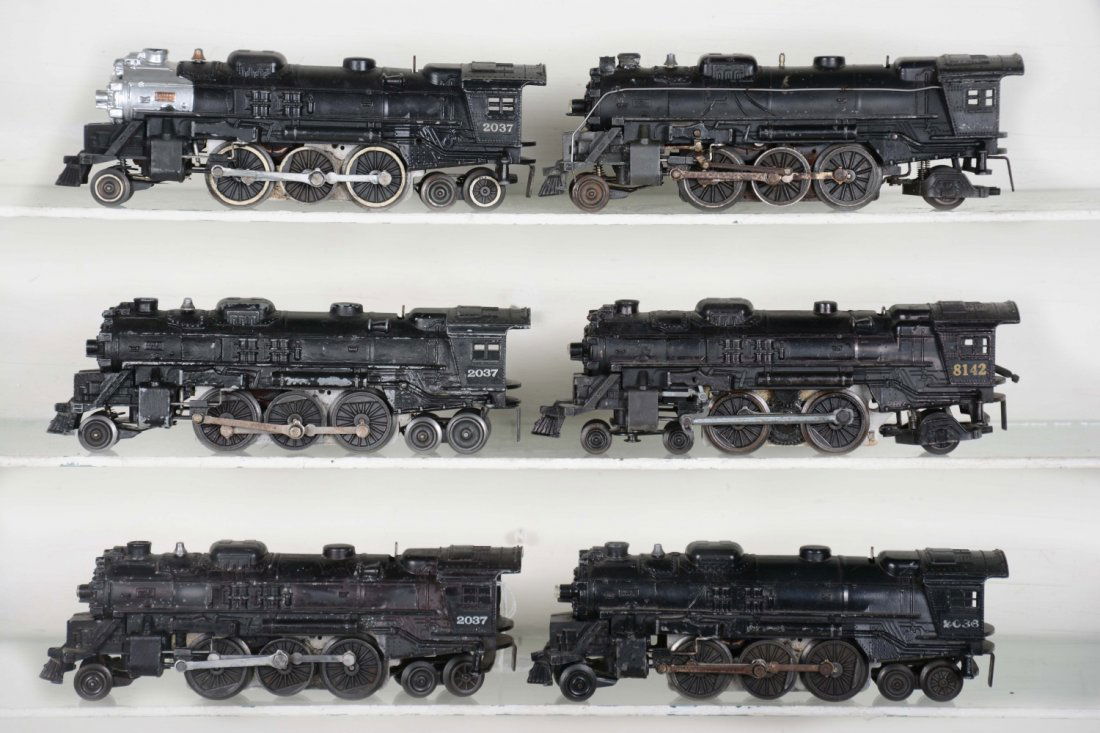 6 Lionel Steam Locomotive Lot, NO Tenders (1 of 4)