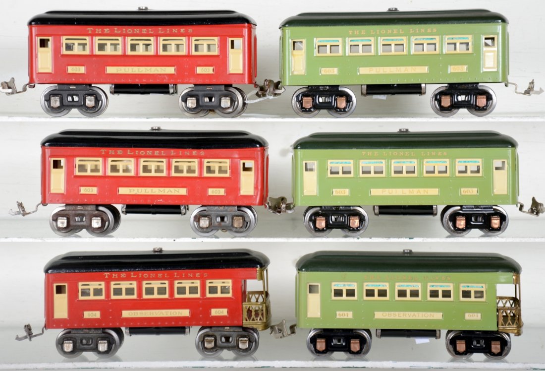 Nicely Restored Lionel Passenger Cars (1 of 4)