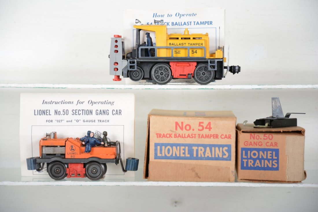 Boxed Lionel 50 & 54 Motorized Units (1 of 4)