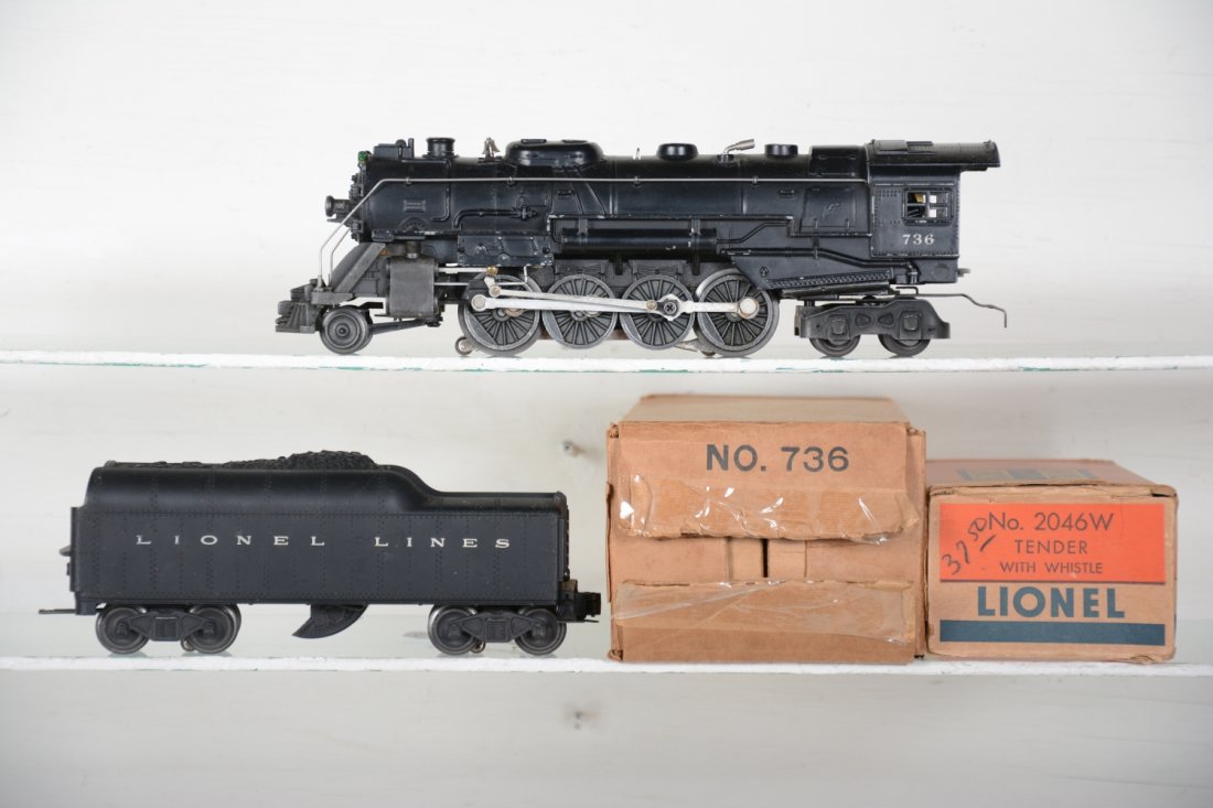 Boxed Lionel 736 Berkshire Steam Loco (1 of 4)