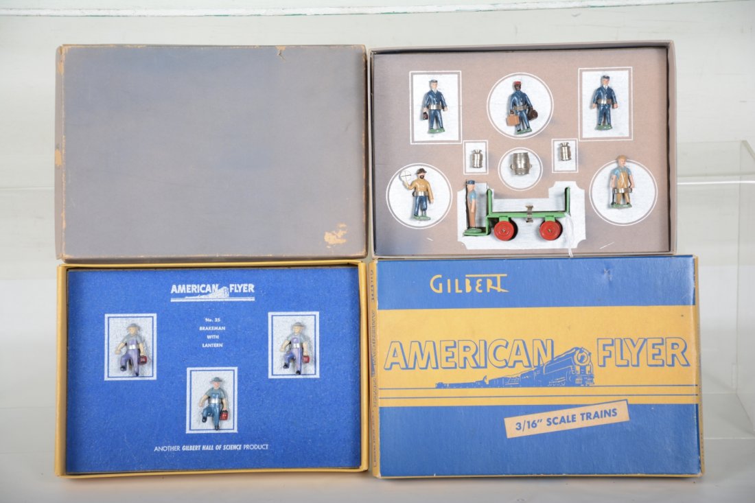 Boxed American Flyer 35 & 578 Figure Sets (1 of 3)