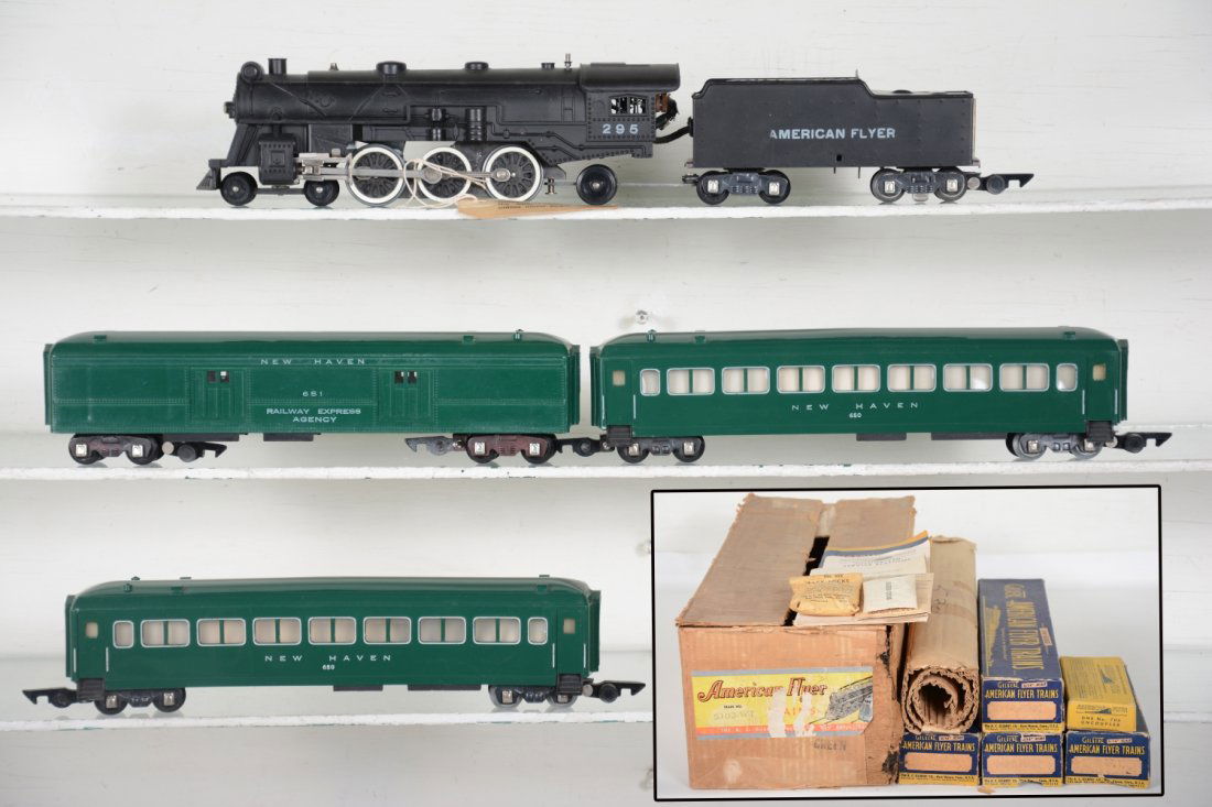 Nice Boxed American Flyer 295 Set 5103-WT (1 of 7)