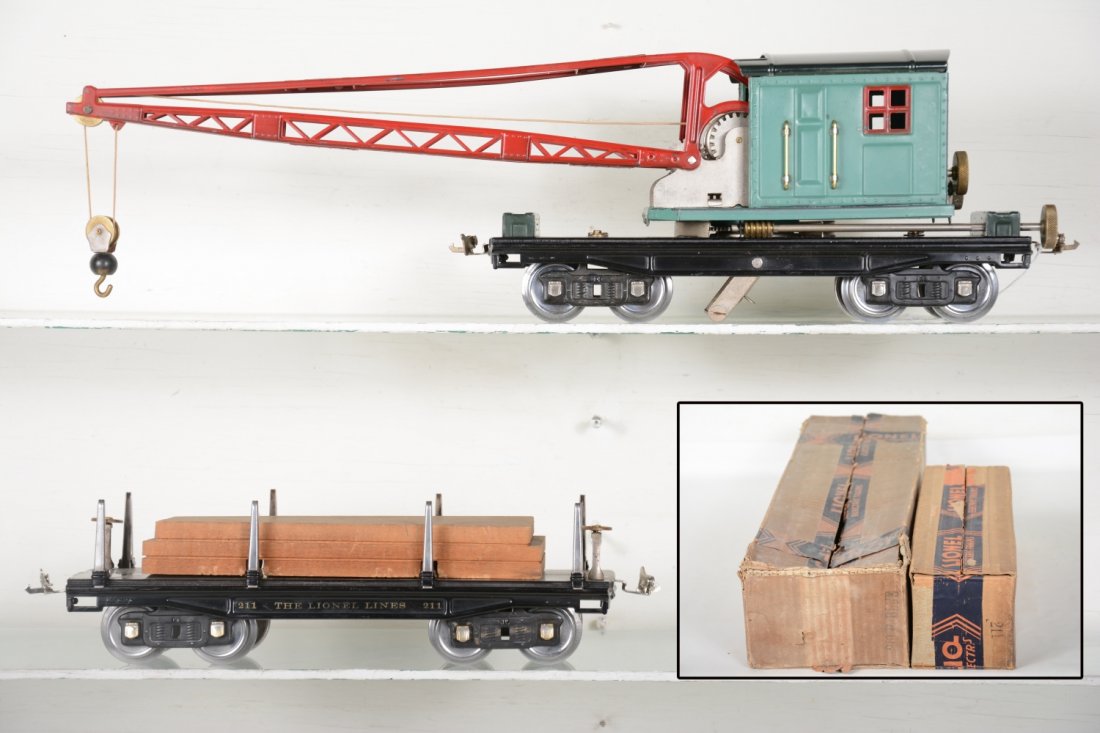 Clean Boxed Lionel 219 & 211 Freights (1 of 7)