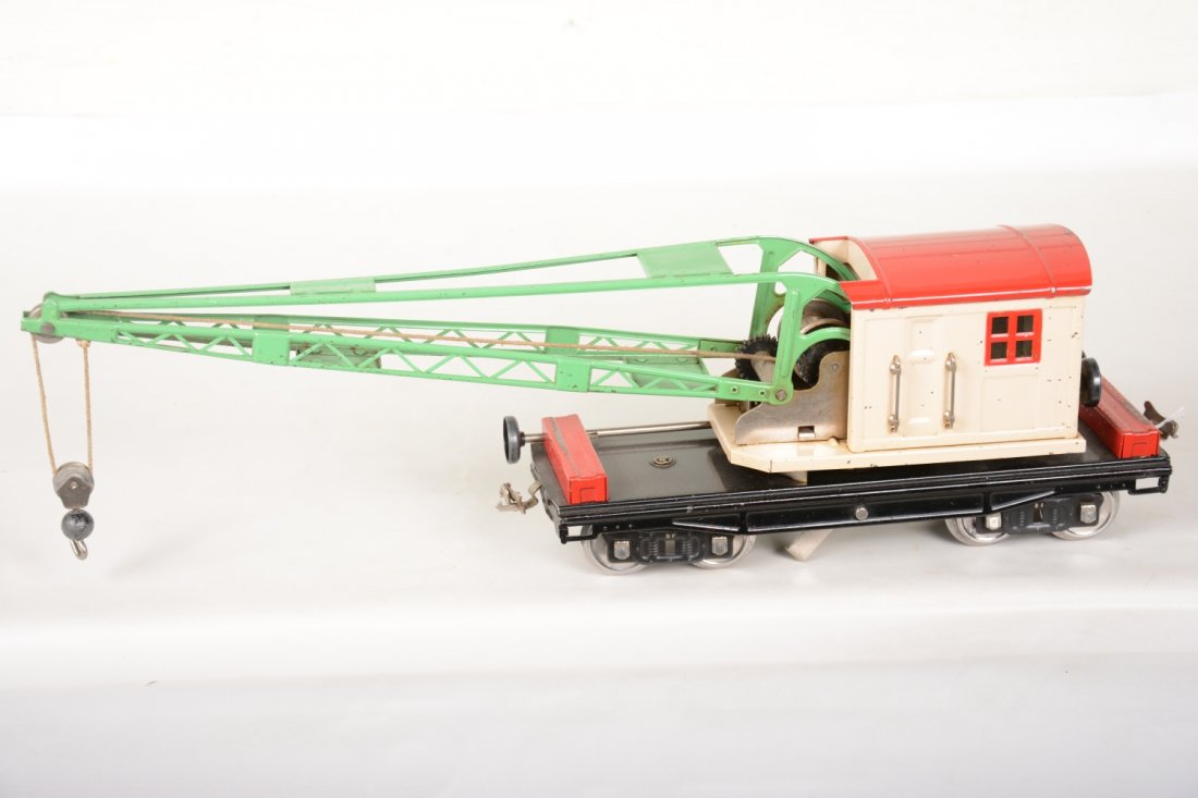 Clean Late Lionel 219 White Crane (1 of 4)