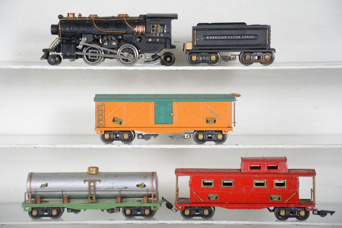 American Flyer 420 steam Freight Set (1 of 4)