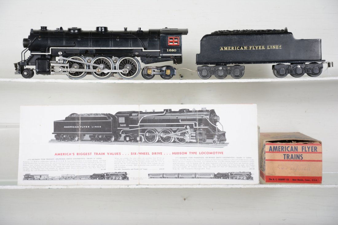 Nice American Flyer 1680 Hudson Locomotive (1 of 4)