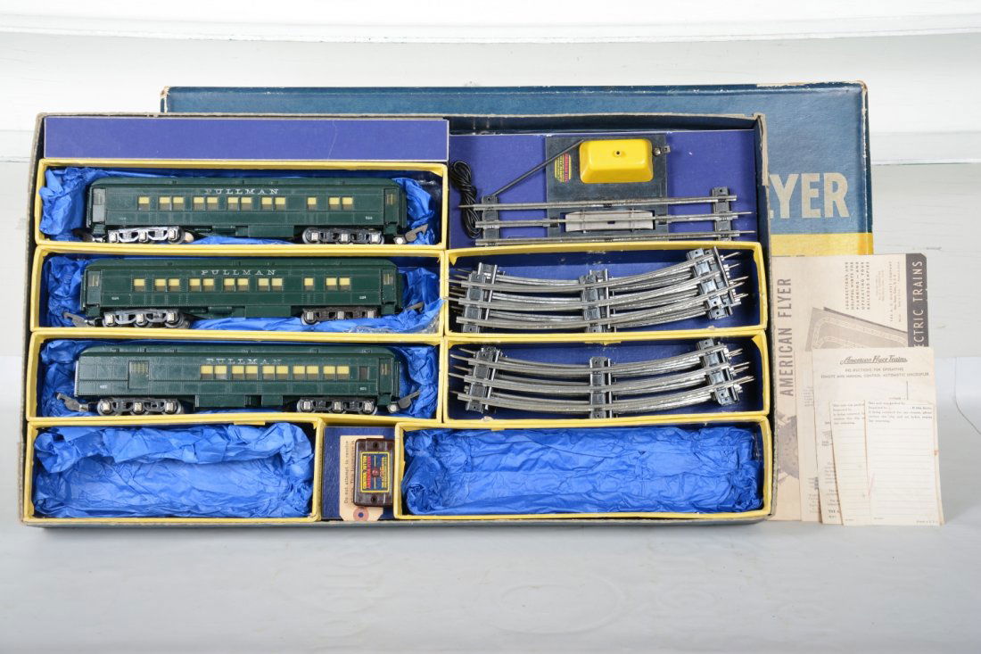 Partial Boxed American Flyer 3/16 O Set 1433 (1 of 7)