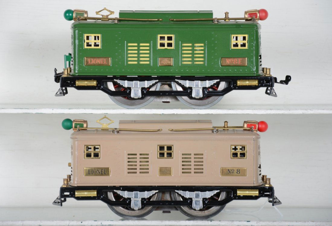2 Redone Lionel 8 & 8E Electric Locomotives. (1 of 4)