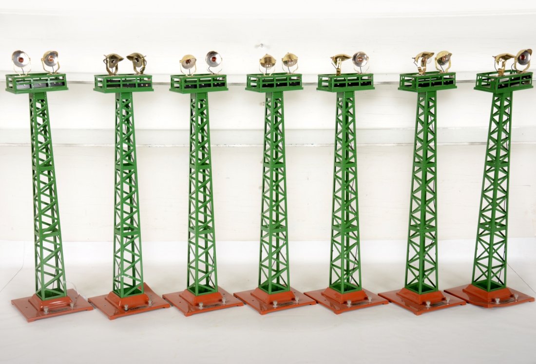 7 MTH Lionel 92 Floodlight Towers (1 of 2)