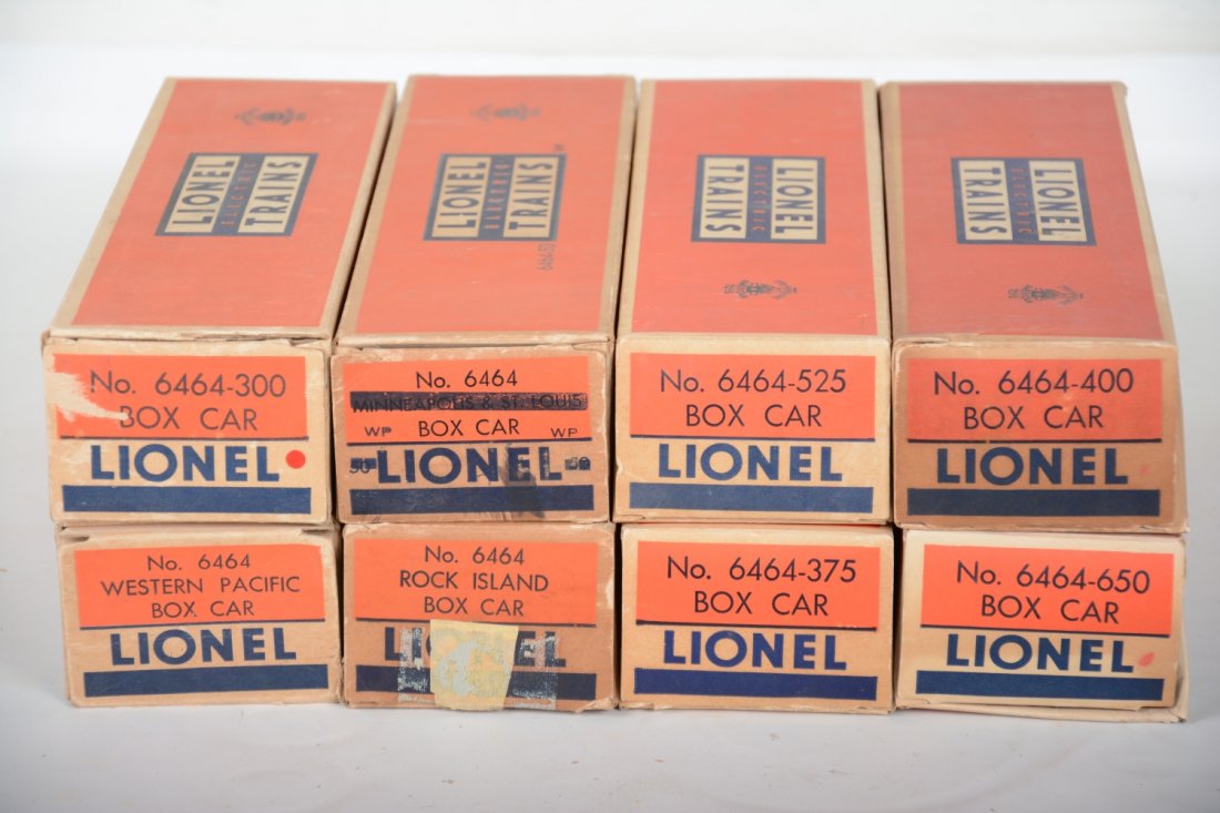 EMPTY Early Lionel 6464 Boxcar Boxes (1 of 3)