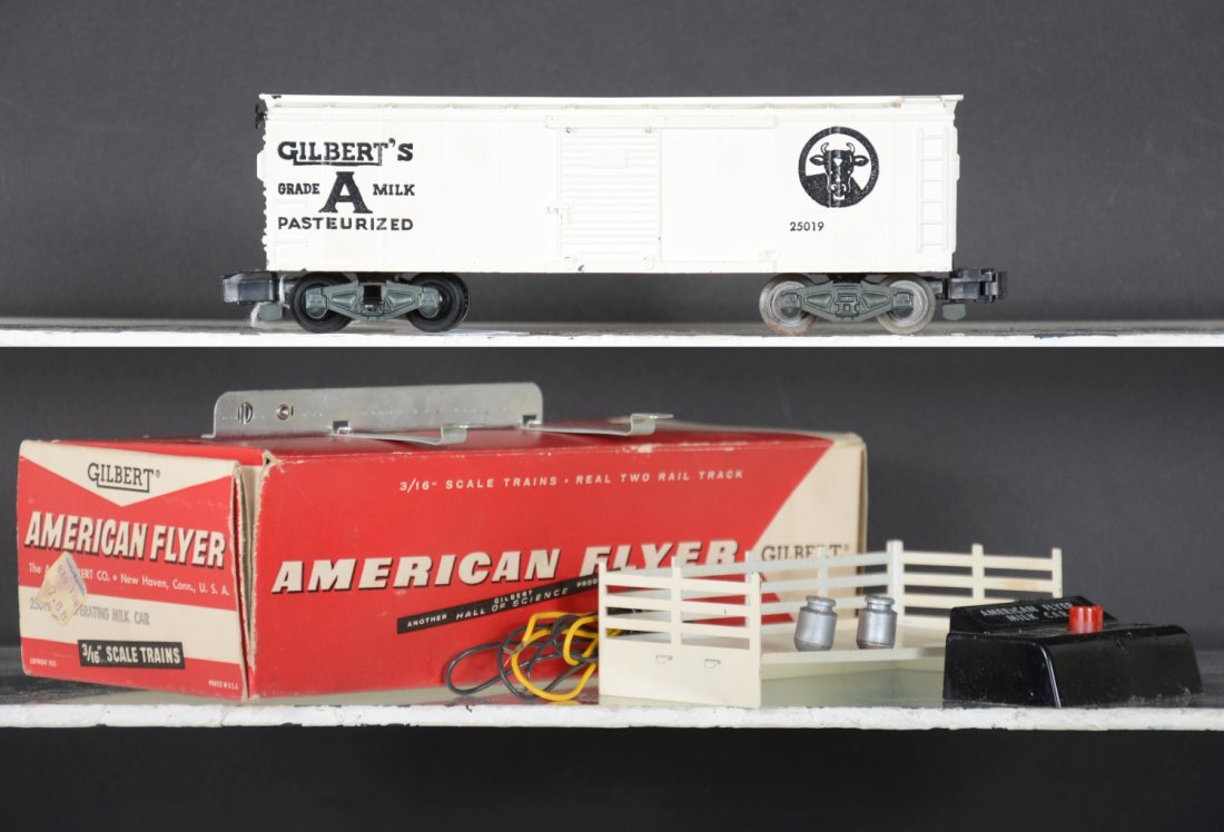 Clean Boxed American Flyer 25019 Milk Car (1 of 4)