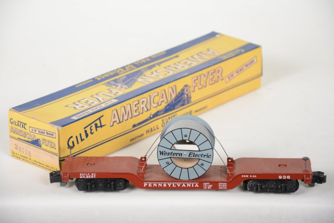 Super Boxed American Flyer 936 WP Reel Car (1 of 4)