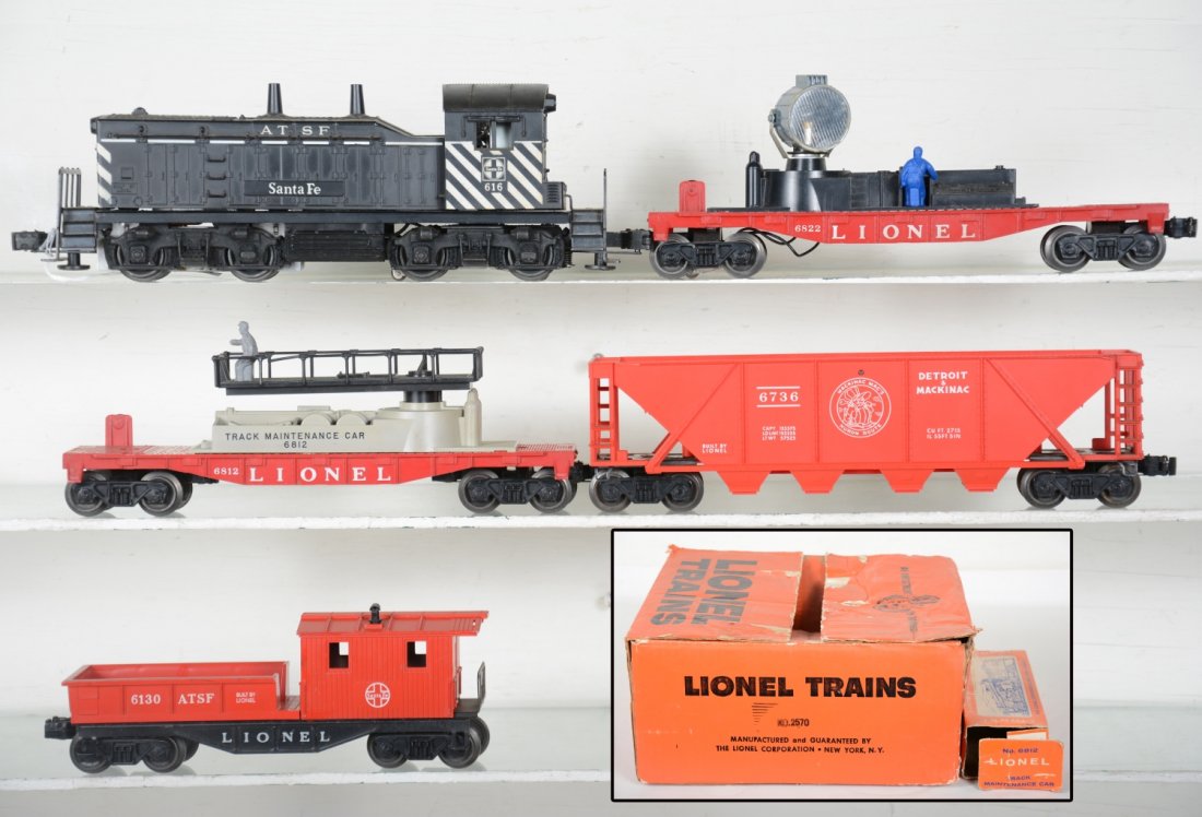 Boxed Lionel 616 Diesel Set 2570 (1 of 7)