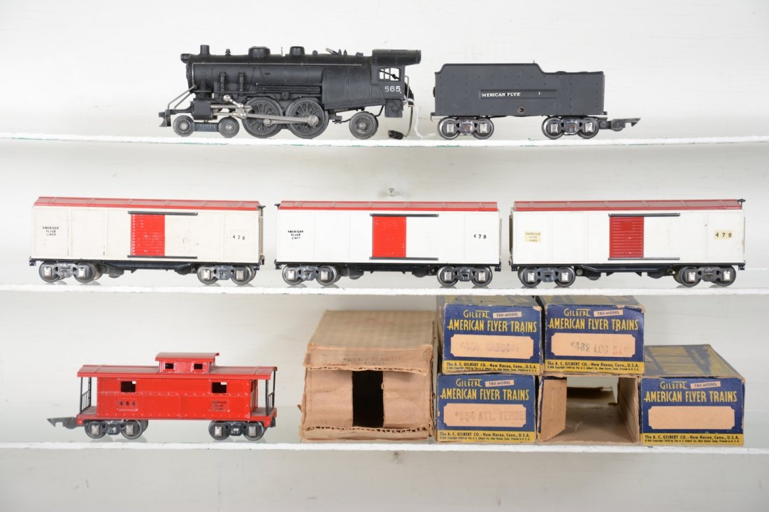 Boxed American Flyer 3/16 Set (1 of 4)