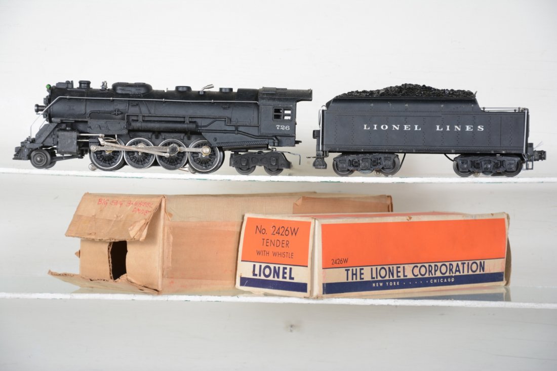 Boxed Lionel 726 Berkshire Steam Loco (1 of 4)