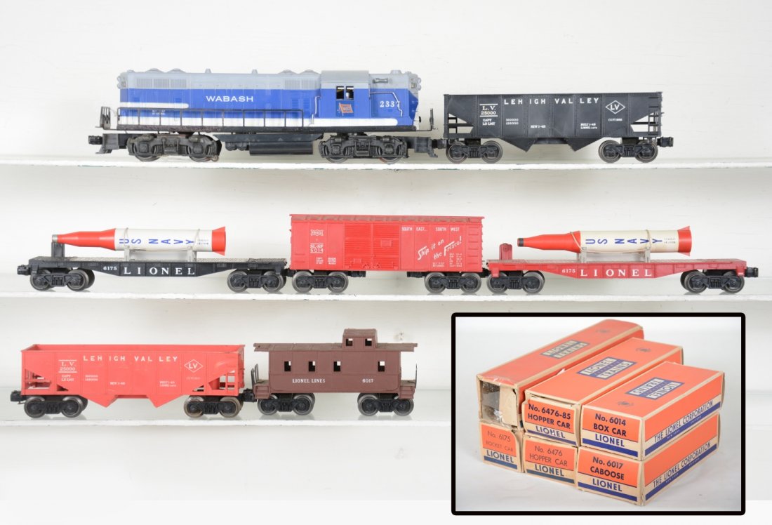Lionel 2337 Diesel Freight Set, Cars Boxed (1 of 6)
