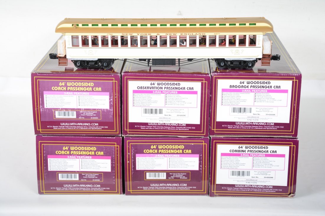 MTH NY&NE Woodside Passenger Cars (1 of 2)