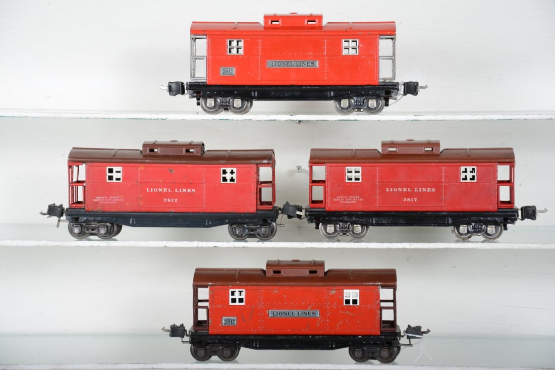 4 Lionel 2817 Cabooses (1 of 4)