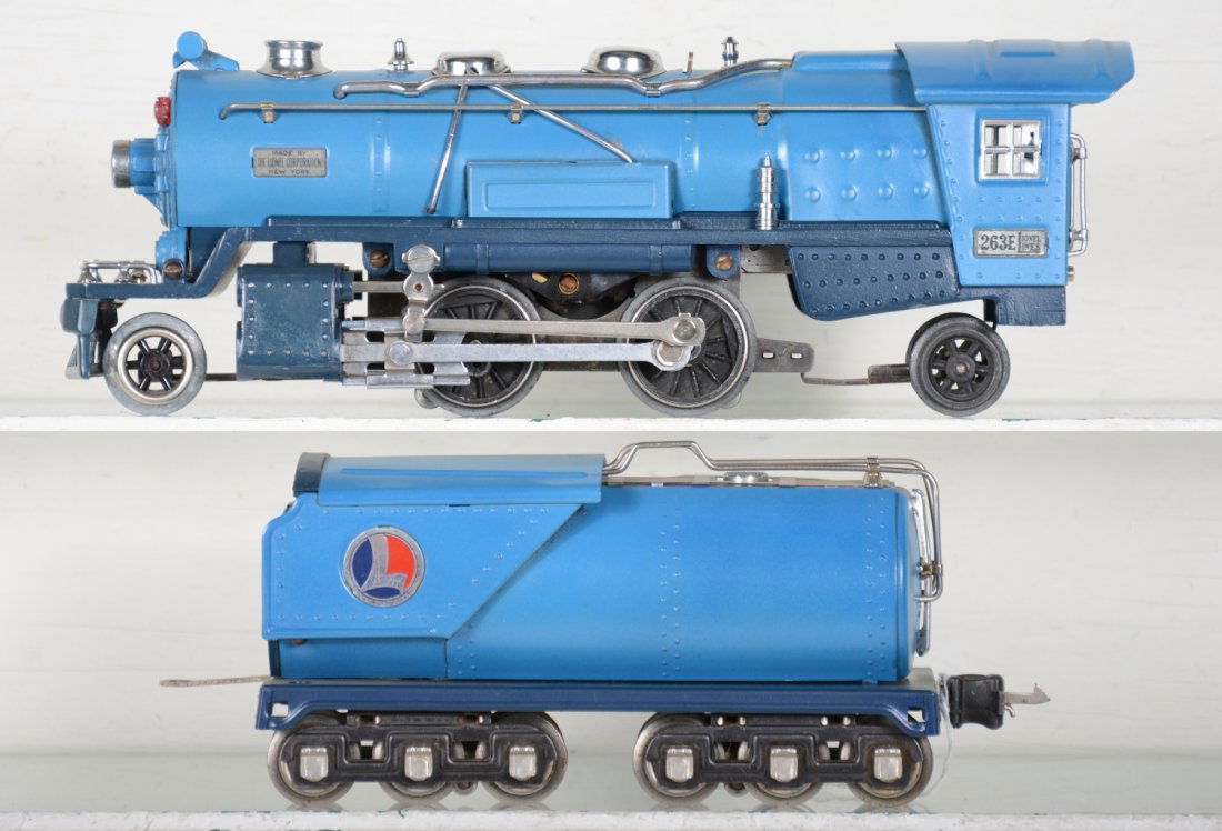 Restored Lionel 263E Blue Comet Steam Loco (1 of 4)