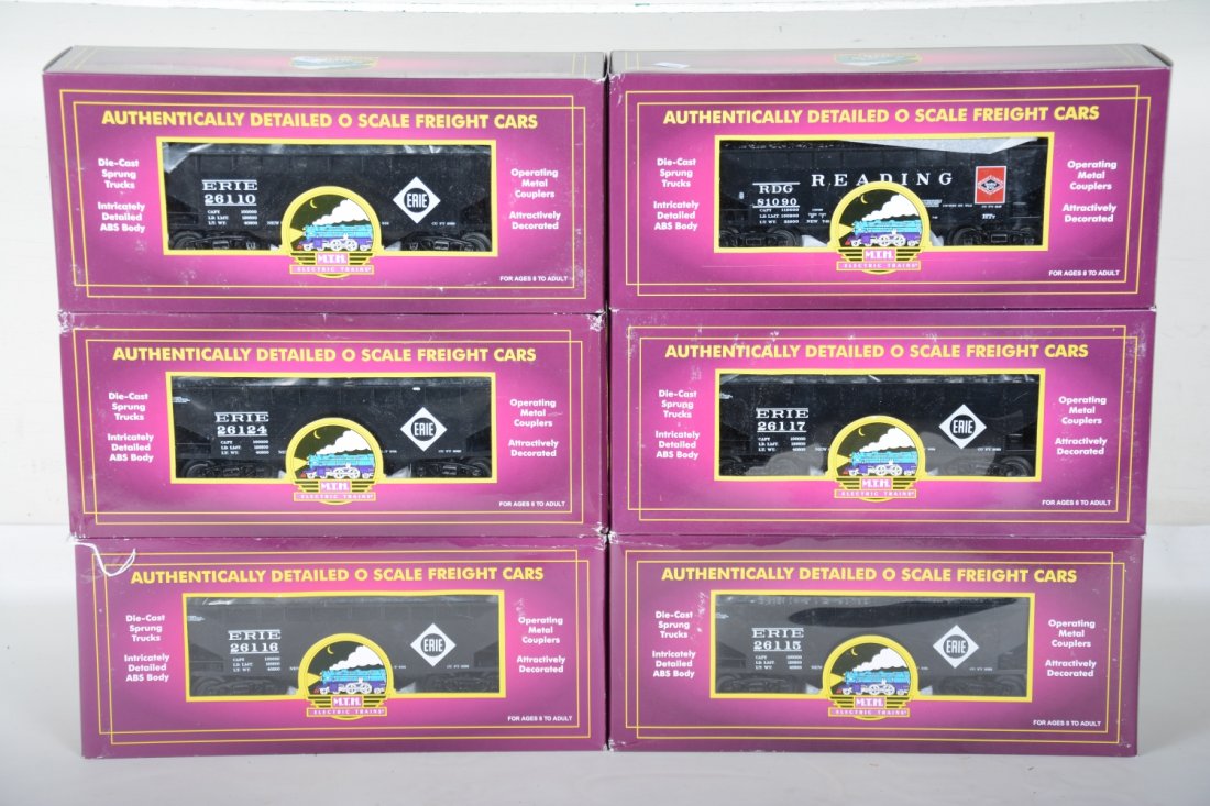 MTH Premier Erie Hopper 6 Pack (1 of 2)