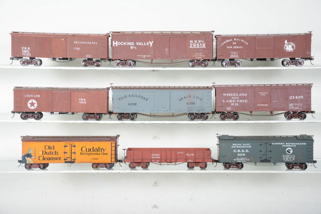 8 2-Rail O Scale Freight Cars (1 of 3)