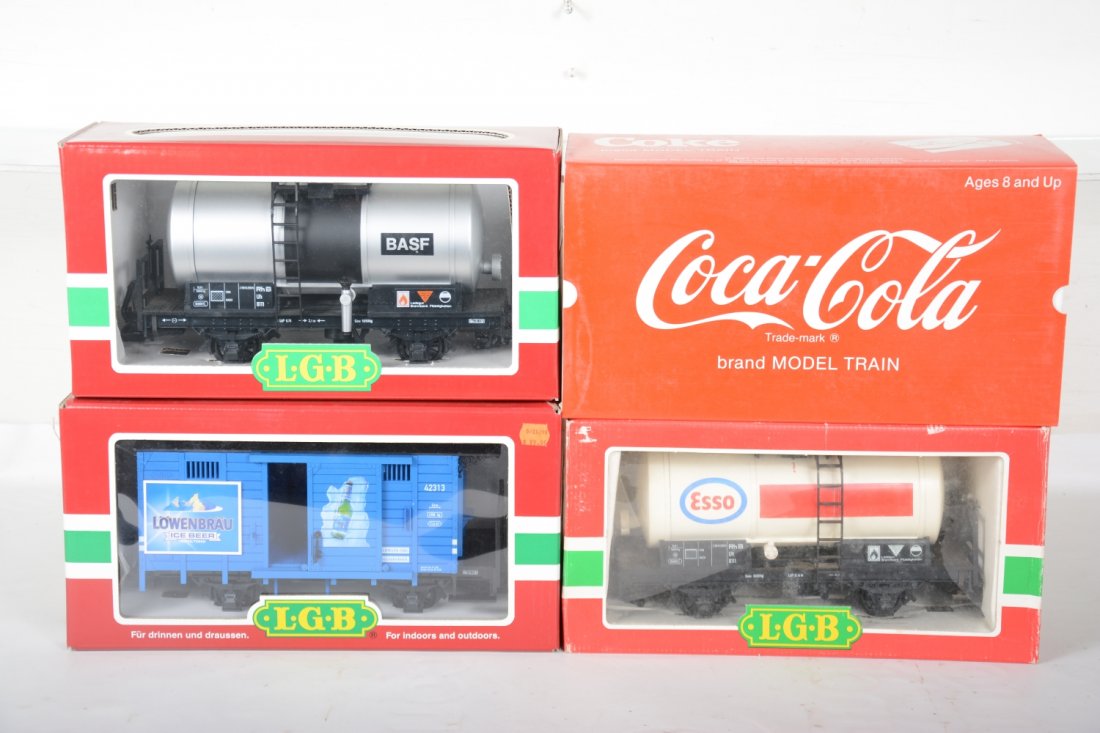 4 LGB Freight Cars (1 of 2)