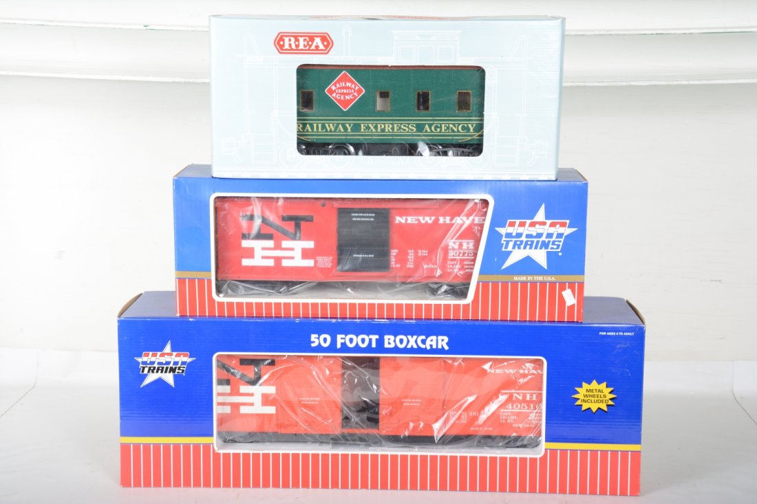 3 Boxed G Gauge Freight Cars (1 of 2)