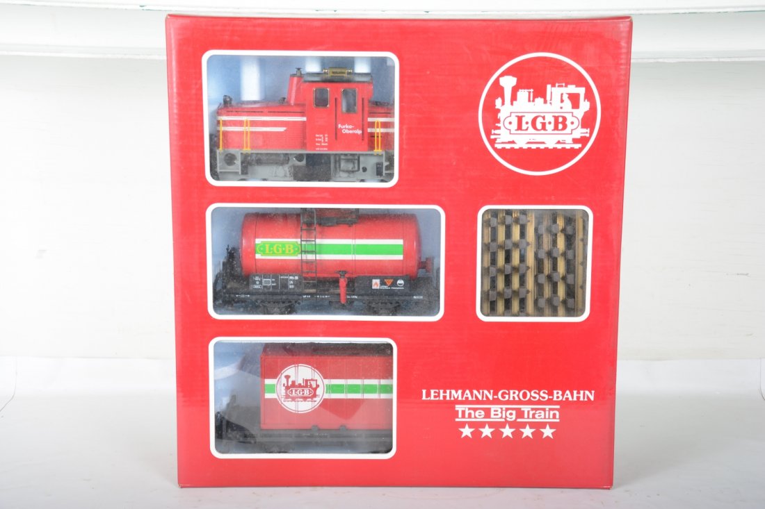 Vintage L.g. B. Lehmann Train And Track Set