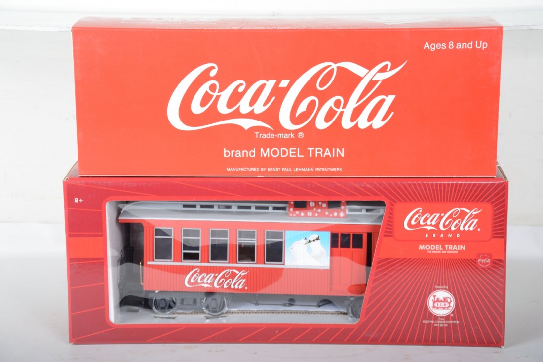 2 LGB Coca-Cola Freight Cars (1 of 2)