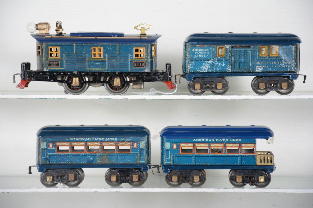 American Flyer Blue Bird Set (1 of 4)