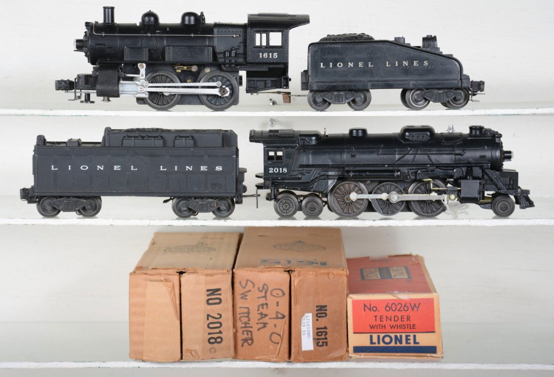 Boxed Lionel 2018 & 1615 Locomotives (1 of 4)