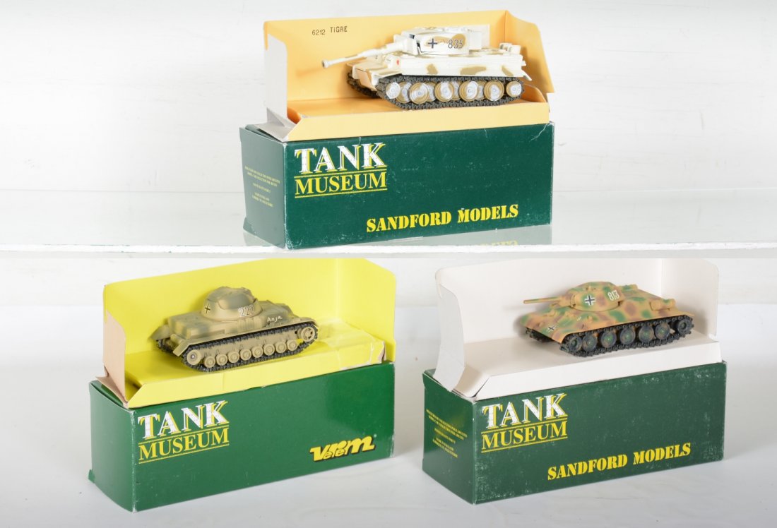 3 Boxed Tank Museum Solido German Tank Models (1 of 3)