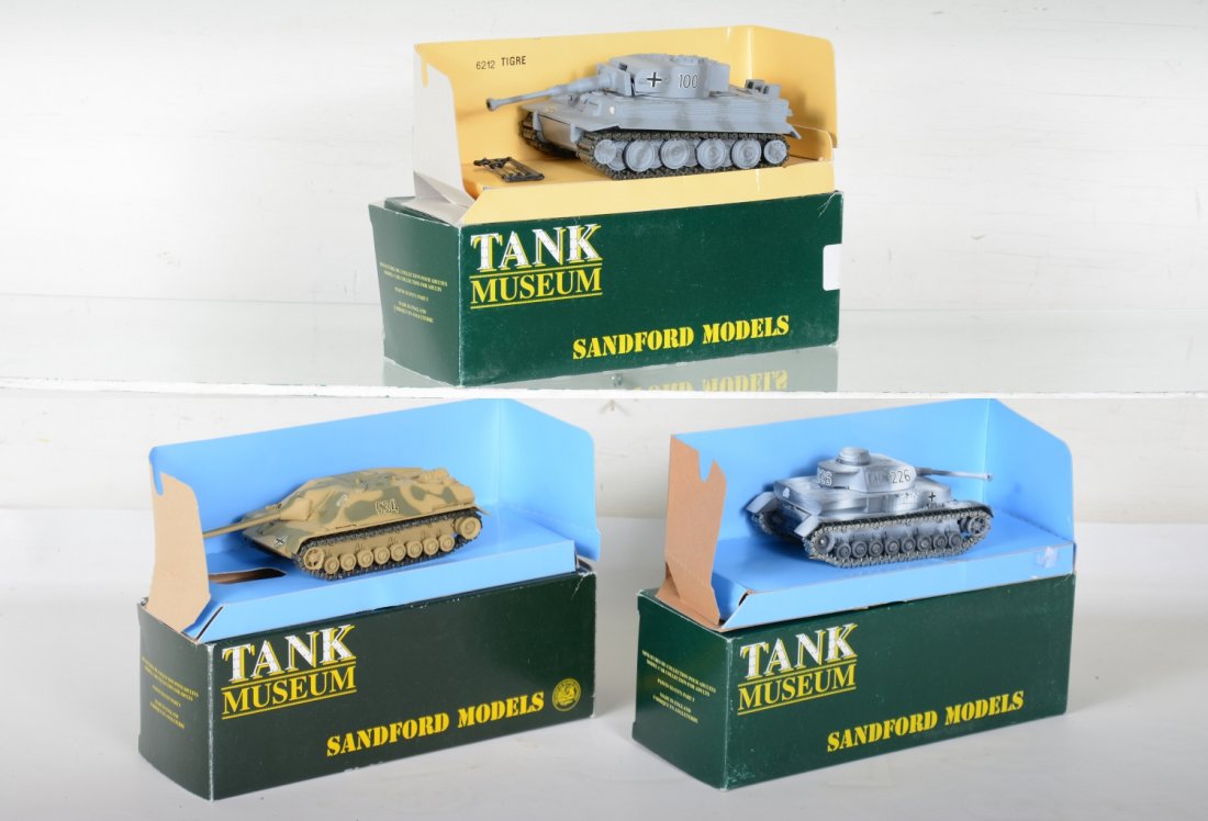 3 Boxed Tank Museum Solido German Tank Models (1 of 3)