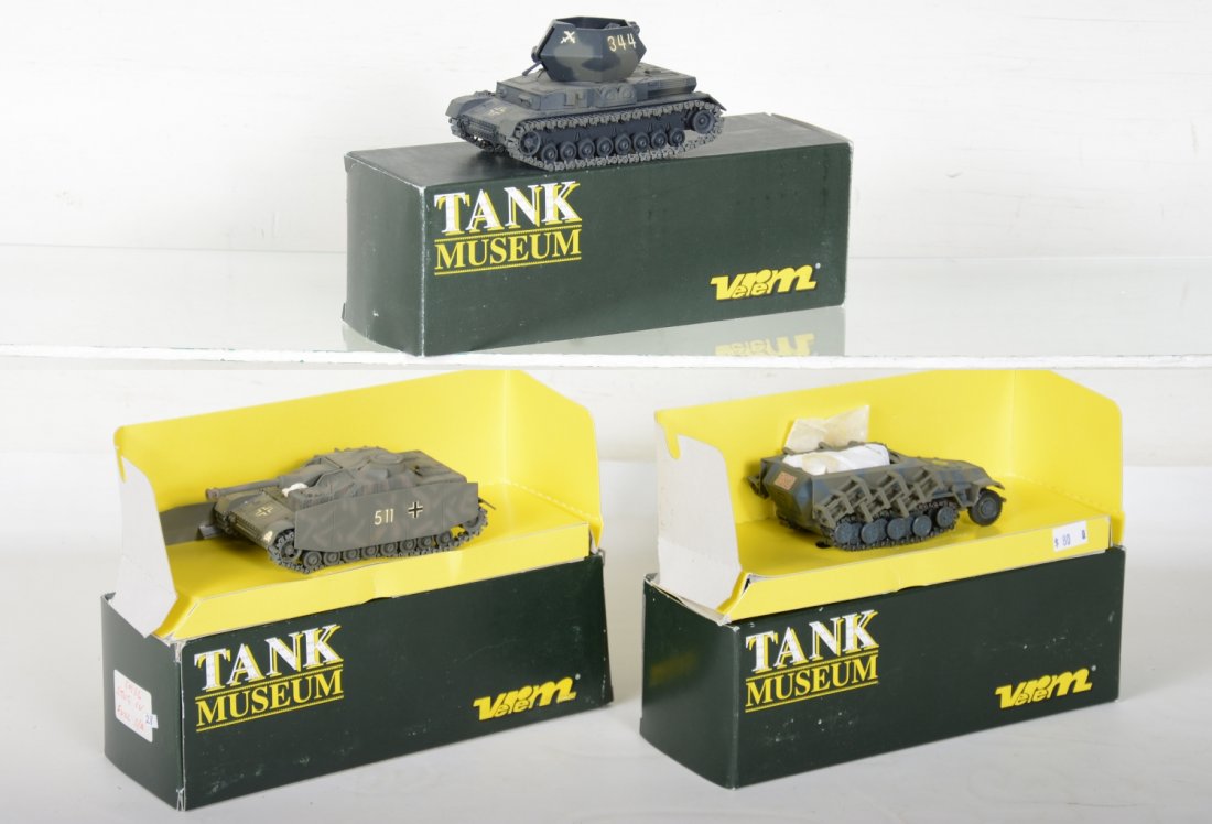 3 Boxed Tank Museum Solido German Tank Models (1 of 3)