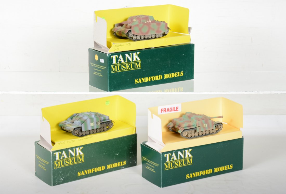 3 Boxed Tank Museum Solido German Tank Models (1 of 3)