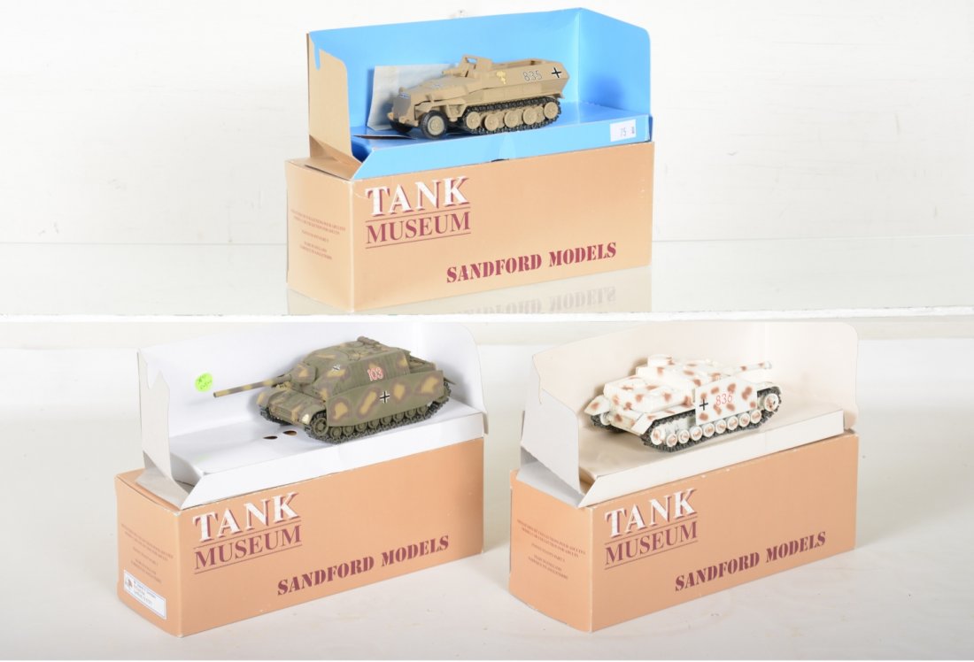 3 Boxed Tank Museum Solido German Tank Models (1 of 3)