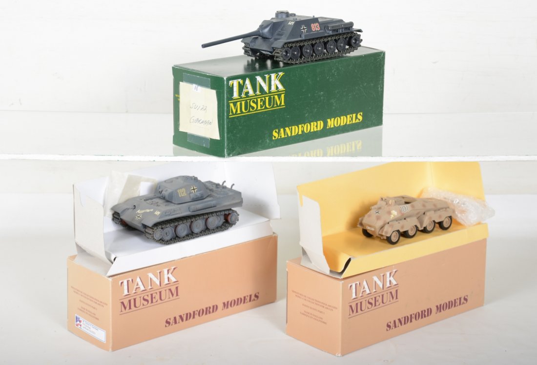 3 Boxed Tank Museum Solido German Tank Models (1 of 3)